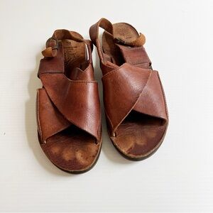 Levi’s- Vintage Criss Cross Leather Sandals Size 7